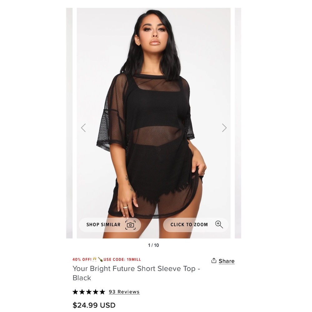 Fishnet top